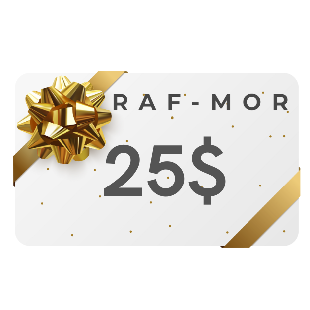 RAF MOR - GIFT CARD